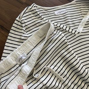 Carly Jean Los Angeles Waffle Lounge Wear Set